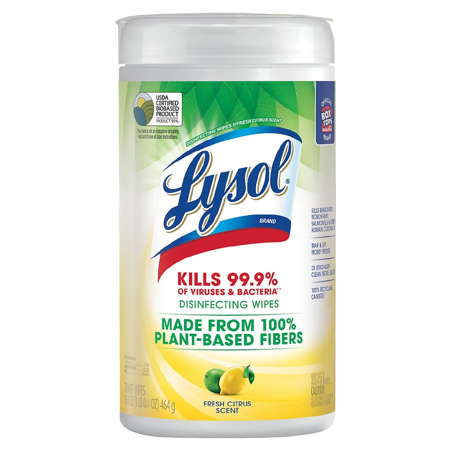 Lysol Biodegradable Disinfecting Wipes