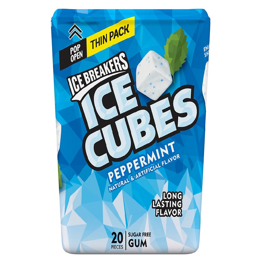 Ice Breakers Ice Cubes Peppermint Gum