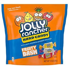 Jolly Rancher Fruity Bash Assorted Fruit Flavored Hard Candy Bag Walgreens