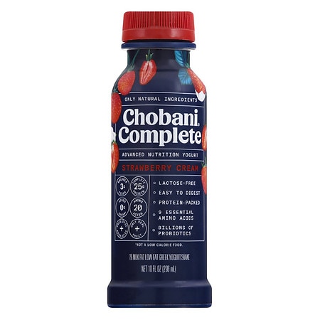 Image of Chobani Complete Strawberry Cream Yogurt Shake - 10 fl oz