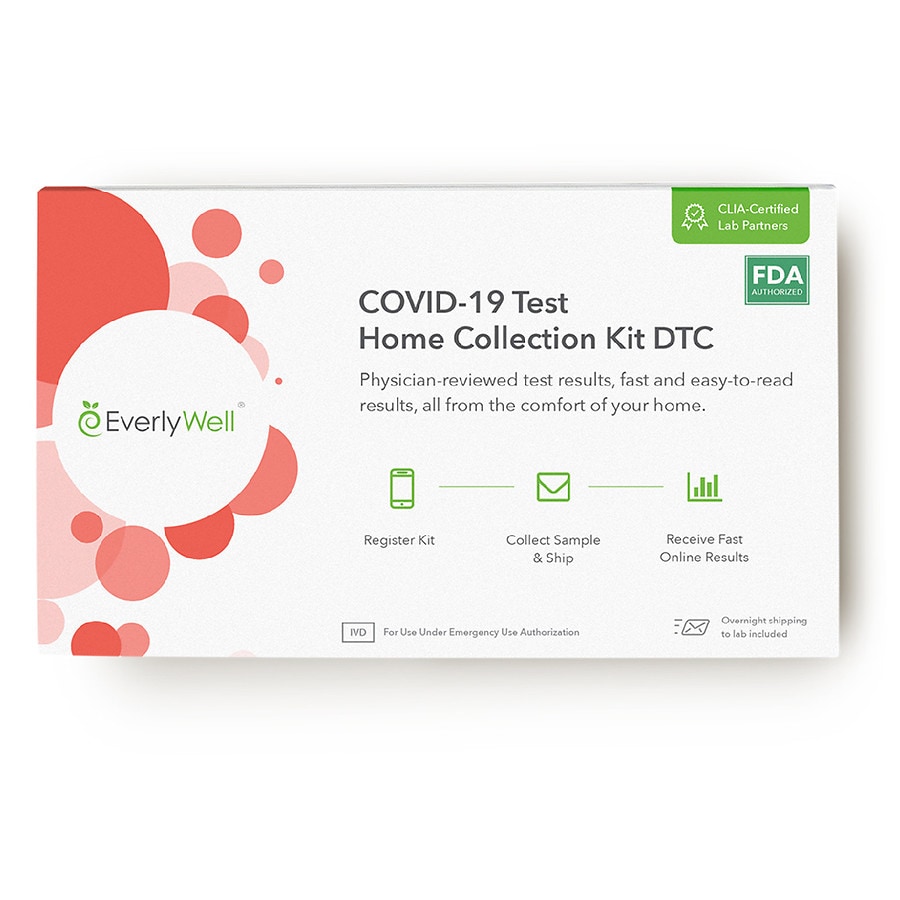 Everlywell Covid 19 Test Home Collection Kit Dtc Walgreens