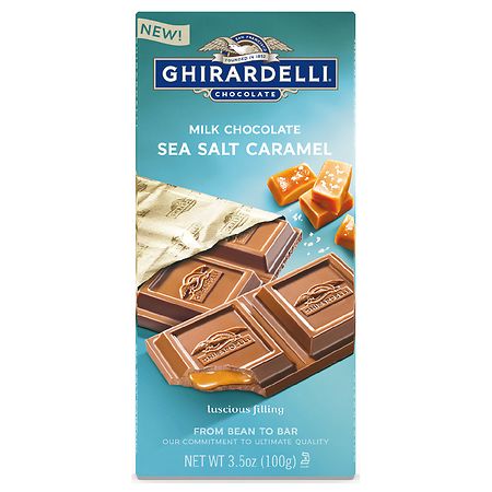 UPC 747599417061 product image for Ghirardelli Chocolate Bar Milk & Sea Salt Caramel - 3.5 oz | upcitemdb.com