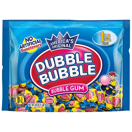 Original Vintage Bubble Yum Iron On Transfer Bubble Gum 