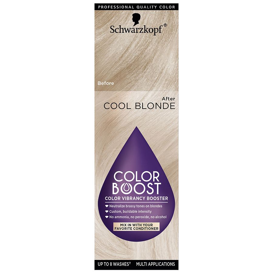 Schwarzkopf Color Boost Color Vibrancy Booster, Cool Blonde