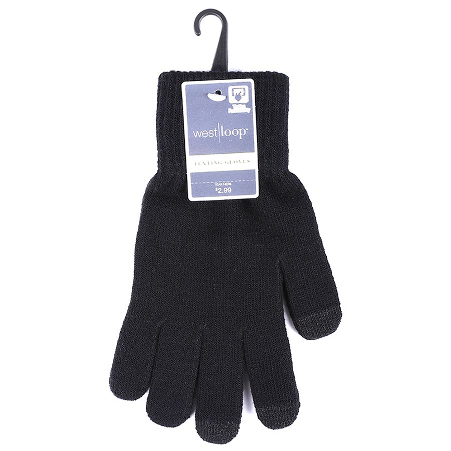 West Loop Texting Glove Black