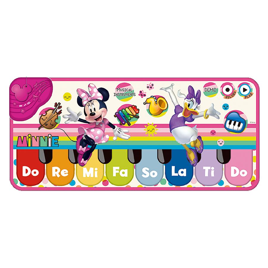 Disney Minnie Mouse Interactive Electronic Floor Piano Music Mat 3 for sale online 