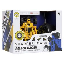 Details about   SHARPER IMAGE Robot Racer REMOTE CONTROL Transforming Robot To Race Car NIB BLUE 
