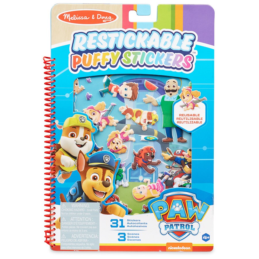PAW PATROL 6 SHEETS OF STICKERS STOCKING FILLERS PARTY LOOT BAG TOYS