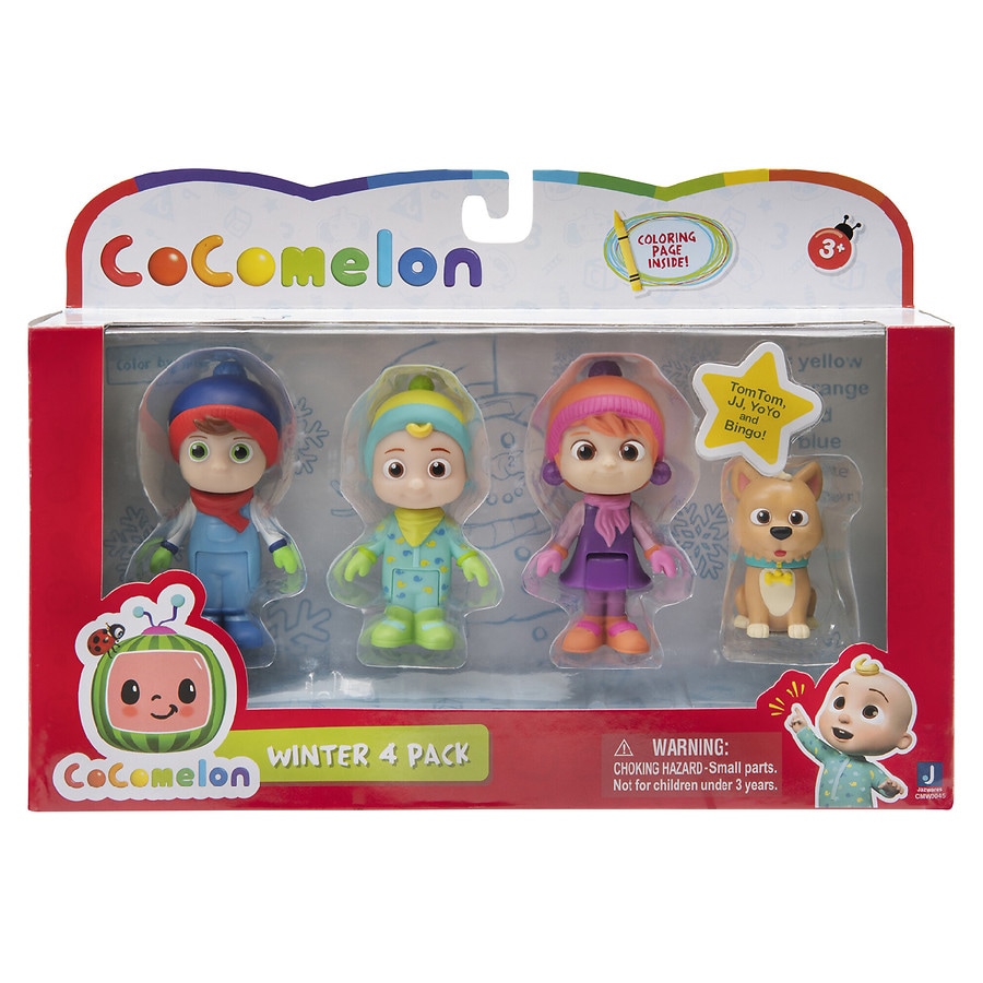 CoComelon Winter Theme Figures 3"