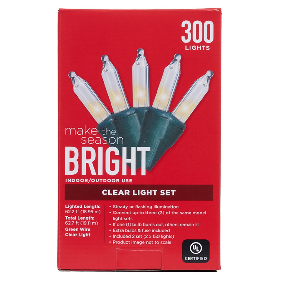 Festive Voice Clear Light Set 300 Count