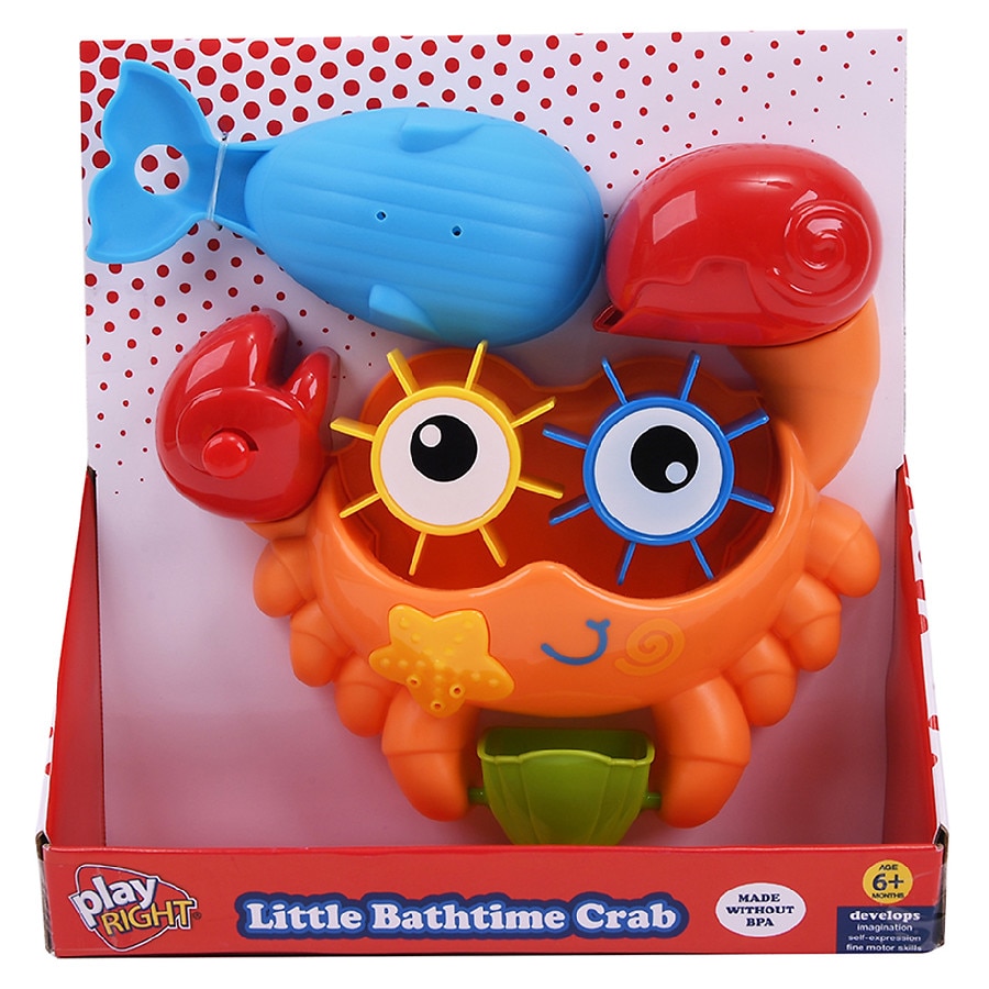 Playright Interactive Bath Time Play - Crab