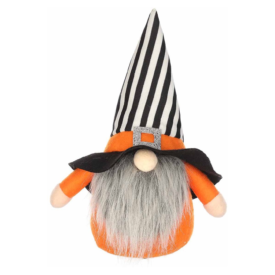 Festive Voice Fabric Striped Gnome