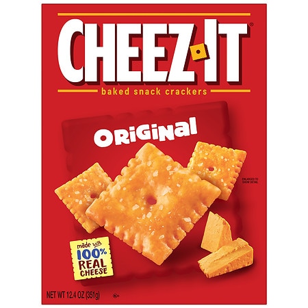 UPC 024100106851 product image for Cheez-It Cheese Crackers Original - 12.4 oz | upcitemdb.com