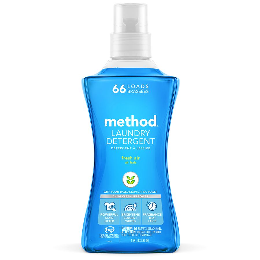 Method Laundry Detergent Fresh Air 66 Loads Walgreens