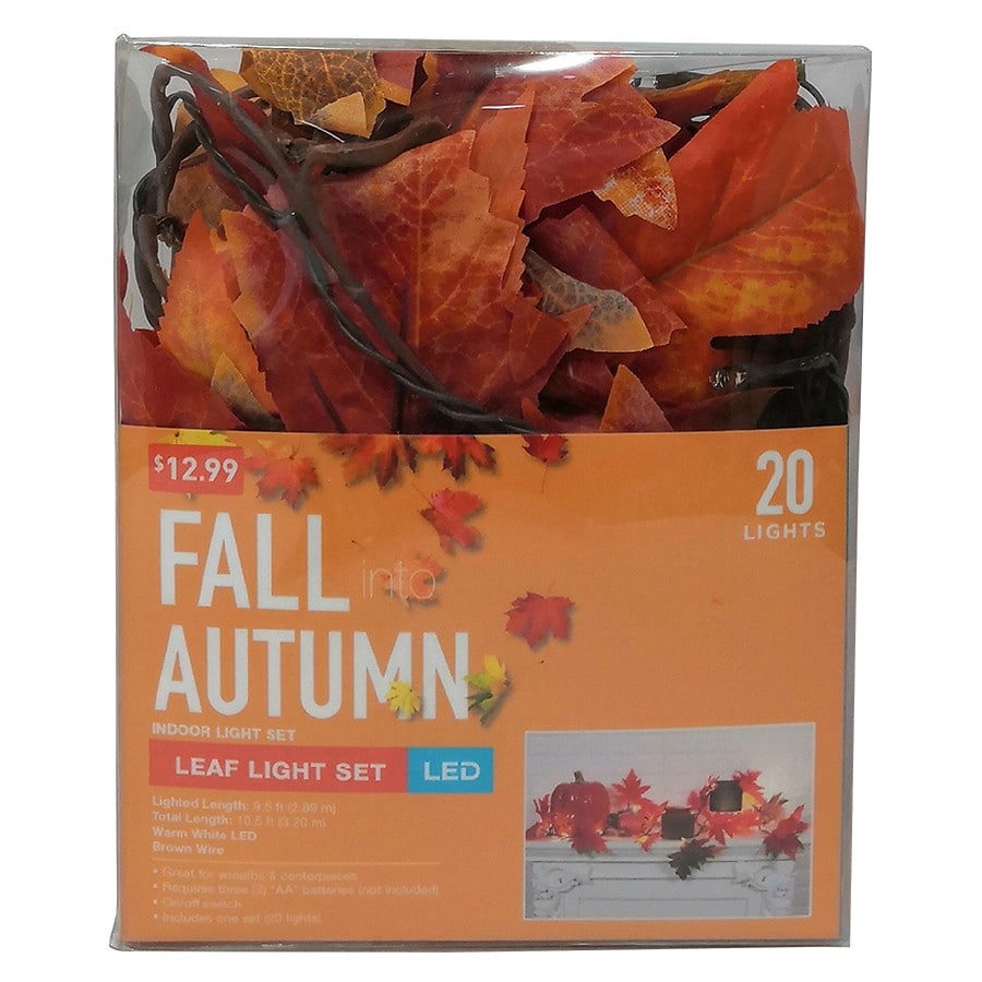 Walgreens Leaf Light Set