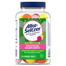 Alka-Seltzer Heartburn ReliefChews Assorted Fruit | Walgreens