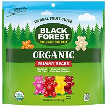 organic black forest gummy bears organic