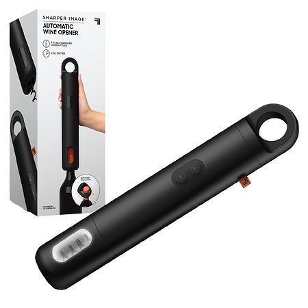 Sharper Image Wine Opener Automatic with Removable Foil Cutter