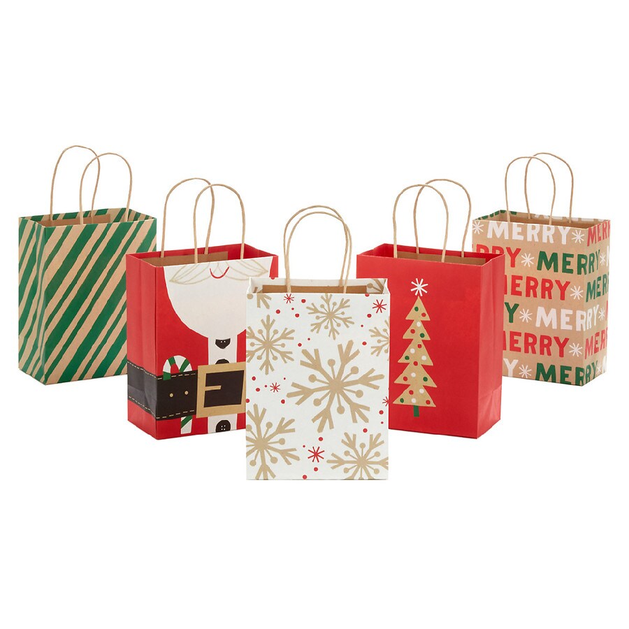 Inspirations from Hallmark Small Christmas Gift Bag Assortment