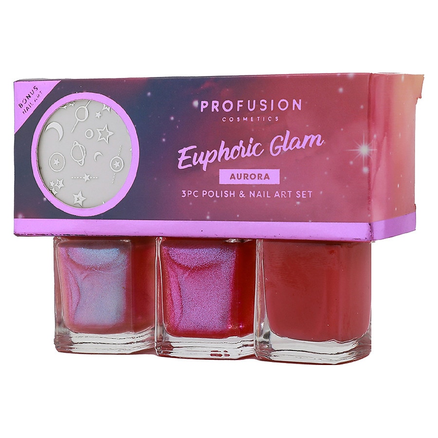 Profusion Euphoric Glam Nail Polish Set Aurora