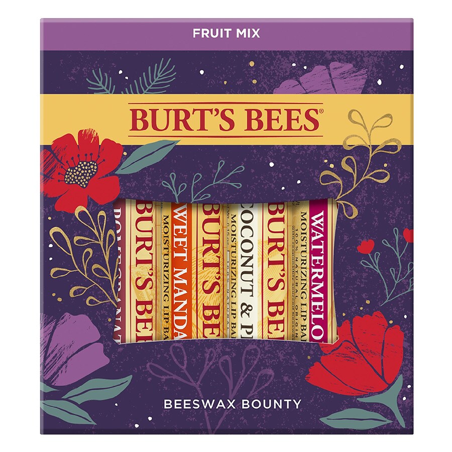 Burt's Bees Beeswax Bounty Fruit Mix Lip Balm Gift