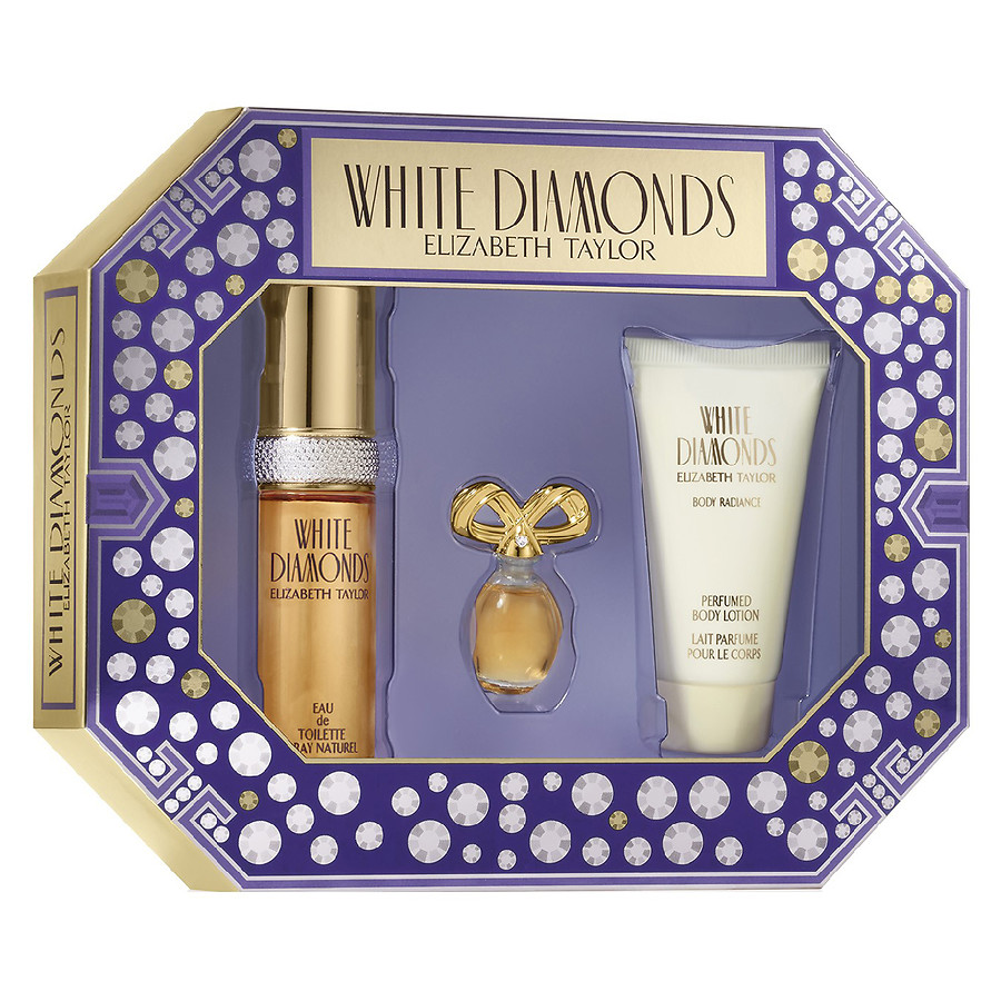 Elizabeth Taylor White Diamonds Women's Fragrance 3-Piece Gift Set