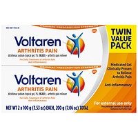 Voltaren Arthritis Pain Relief Topical Gel + Advil Pain Reliever