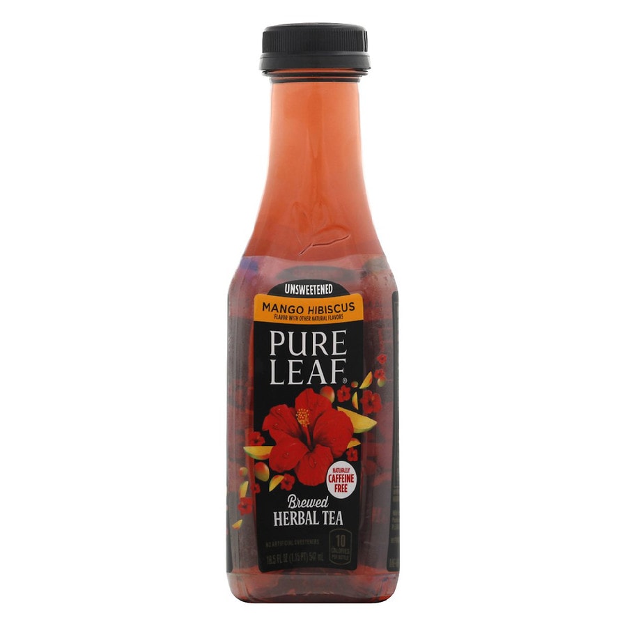 Pure Leaf Unsweetened Mango Hibiscus Herbal Tea