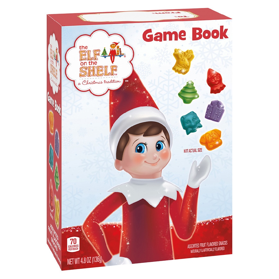 Ferrara Candy Elf on The Shelf Fruit Snacks Fun Book Assorted