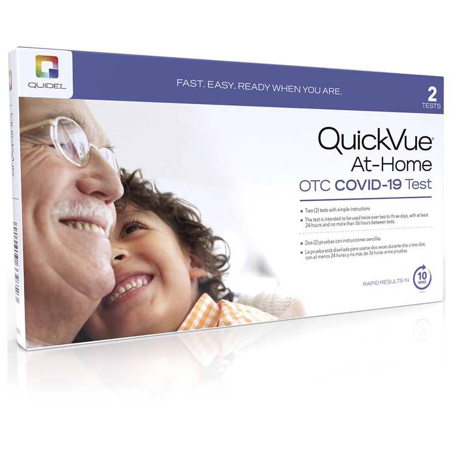 Quickvue Rapid At Home Covid 19 Test Kit Walgreens