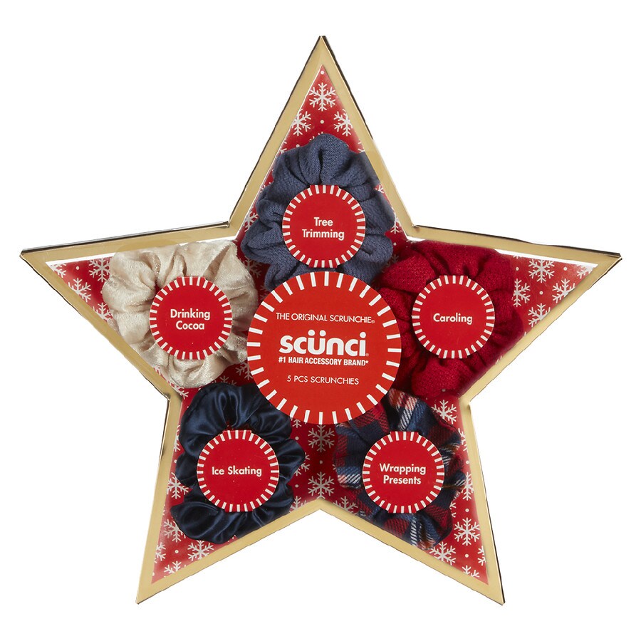 Scunci Holiday Scrunchie Star Box