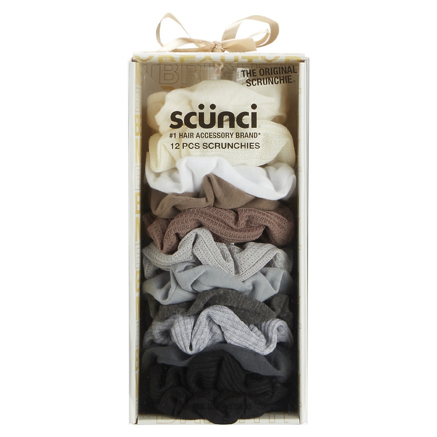 Scunci Holiday Scrunchie Box Neutrals