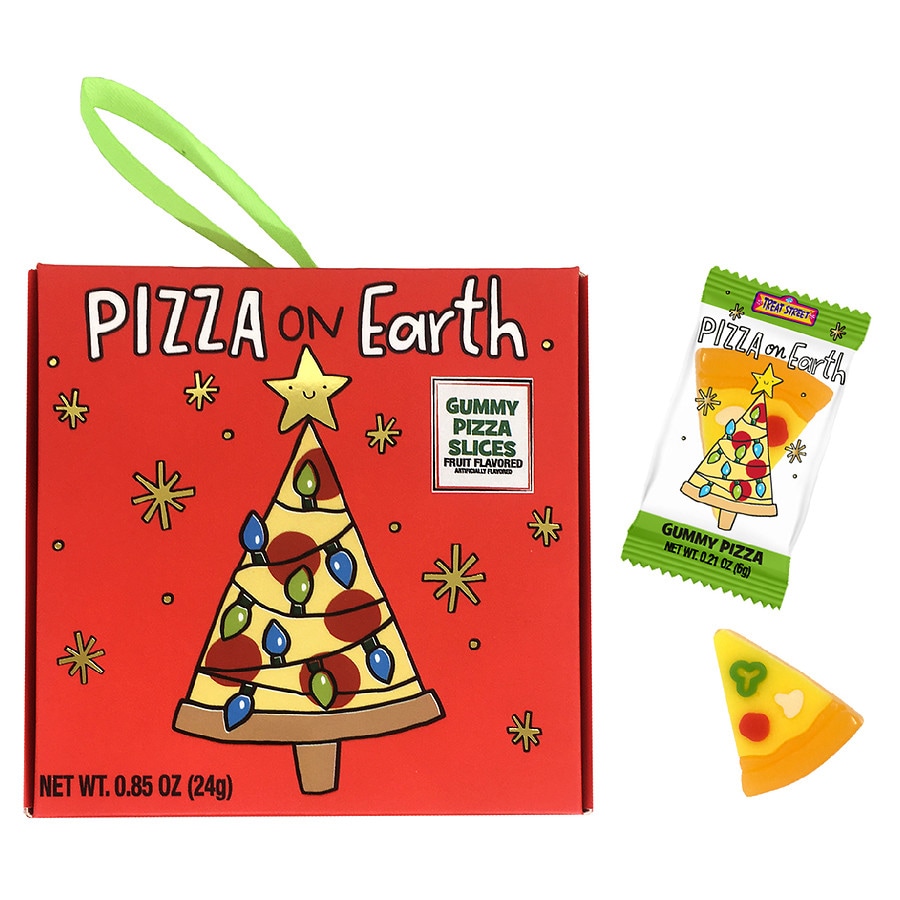 Treat Street Pizza Gummy Ornament