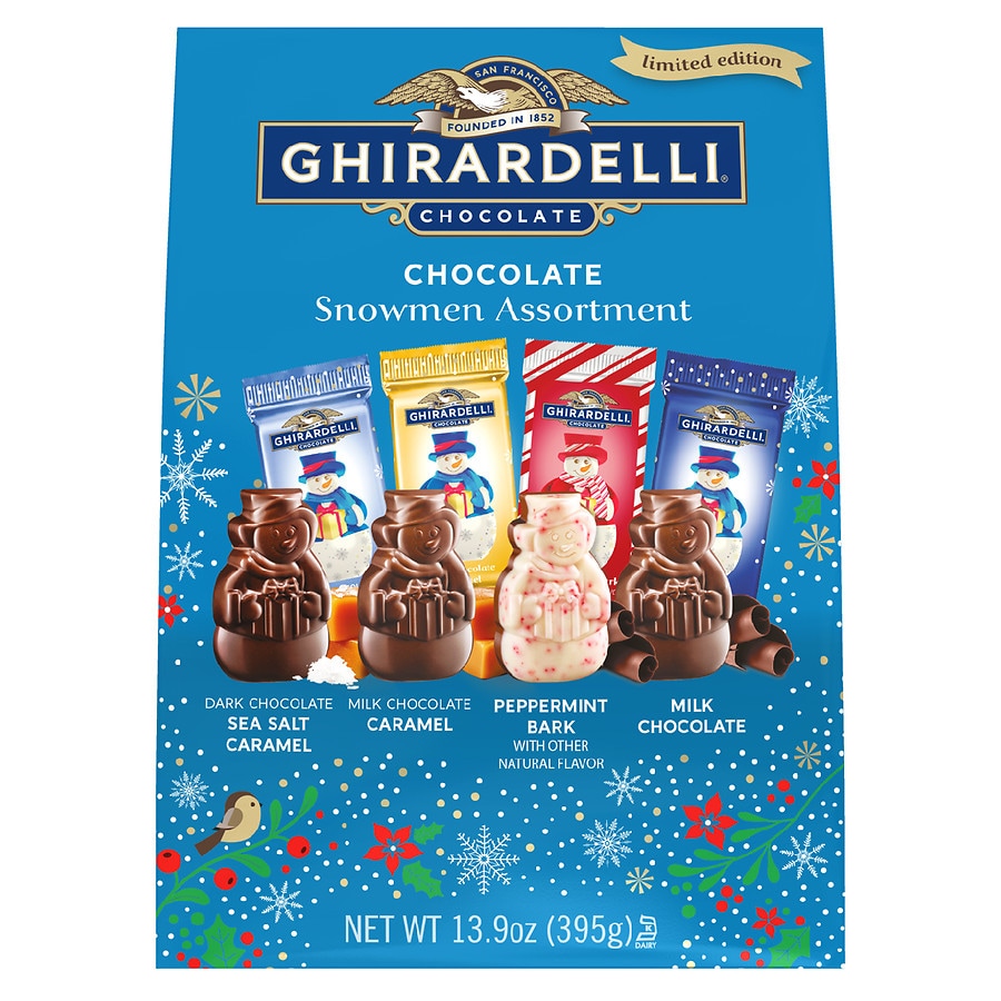 Ghirardelli Chocolate Snowmen Assorted