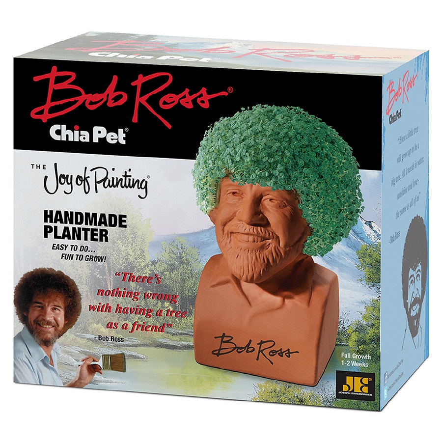 Chia Pet Bob Ross
