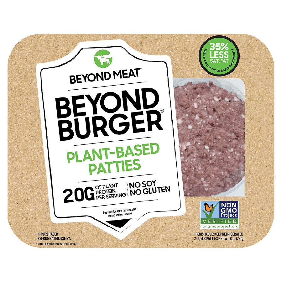 Beyond Meat Beyond Burger Plant-Based Burger Patties