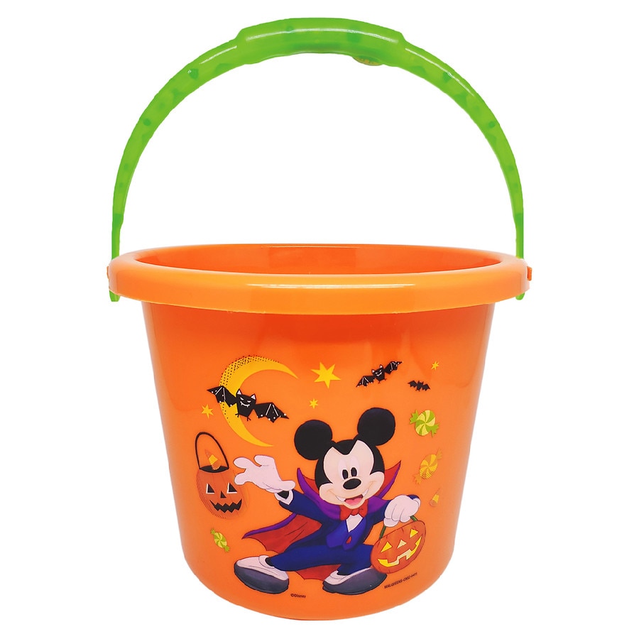 Festive Voice Light Up Handle Pail Mickey