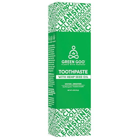 green goo toothpaste