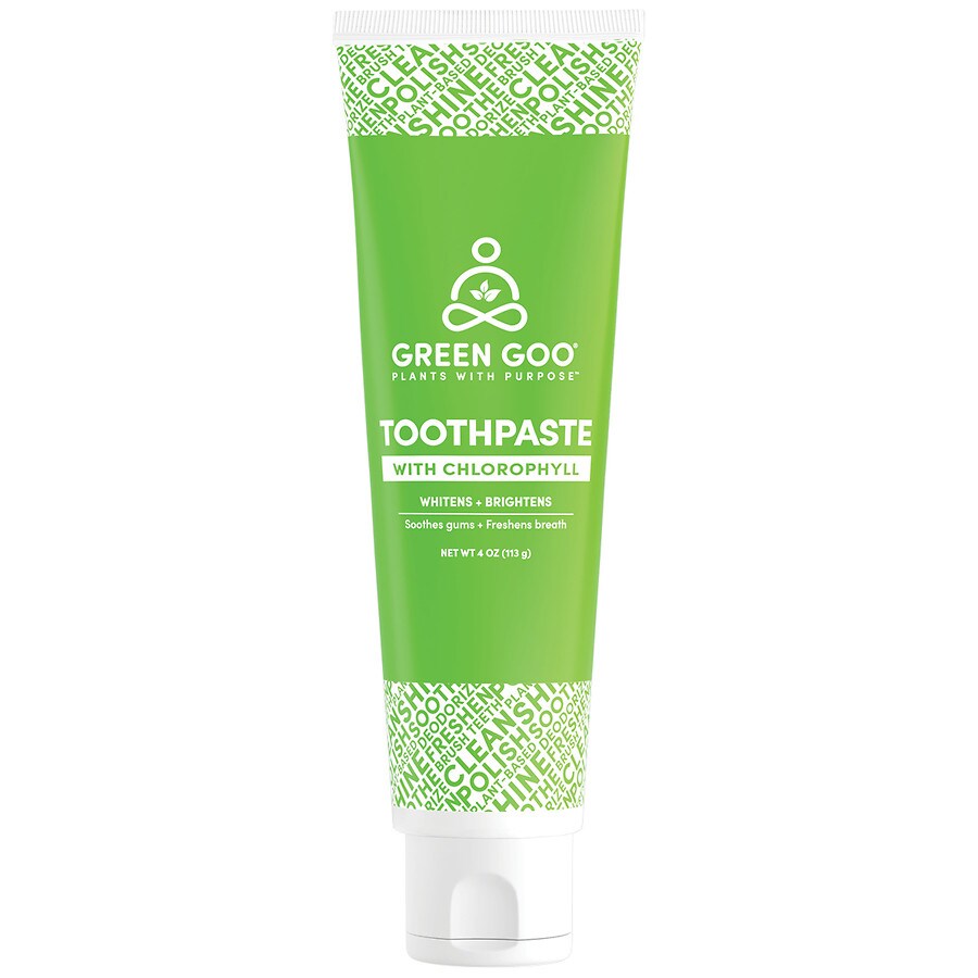 Green Goo Toothpaste with Chlorophyll Peppermint