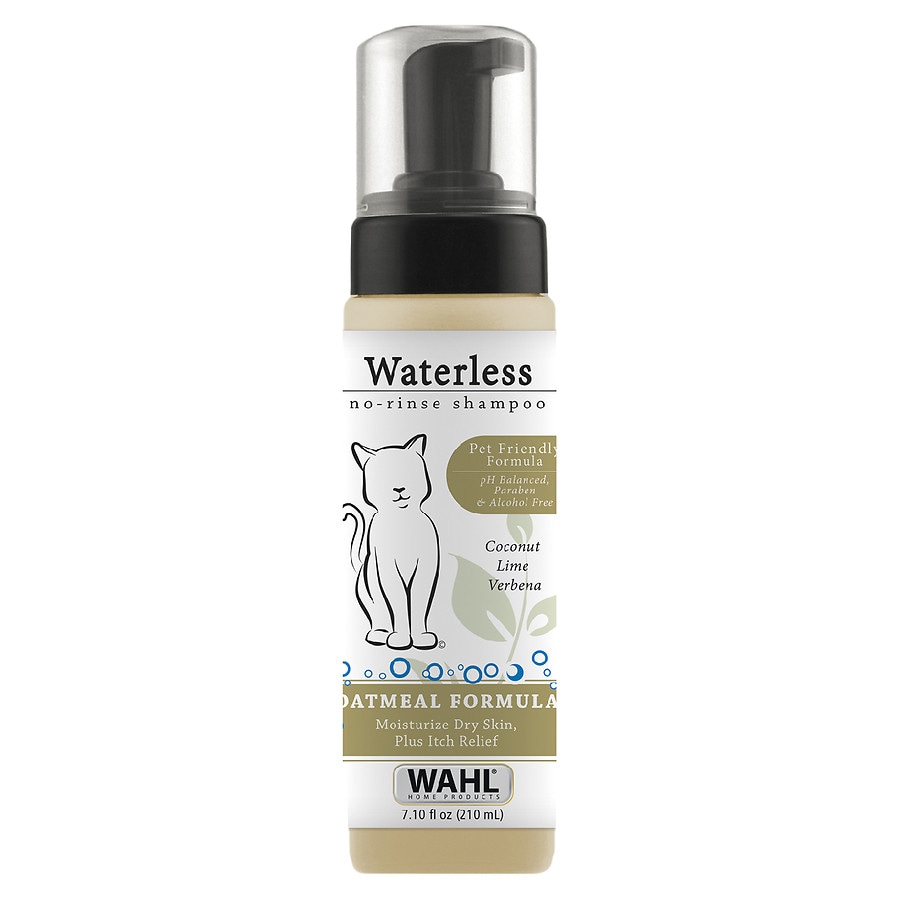 Wahl Waterless No-Rinse Oatmeal Cat Shampoo