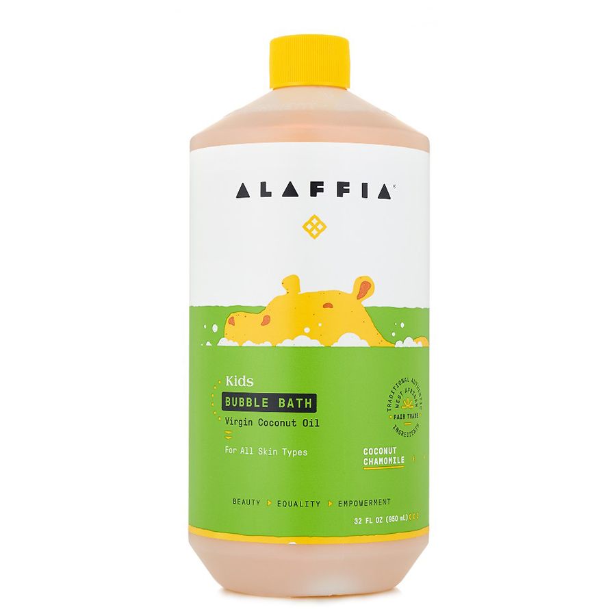 Alaffia Kids Bubble Bath, Coconut Chamomile