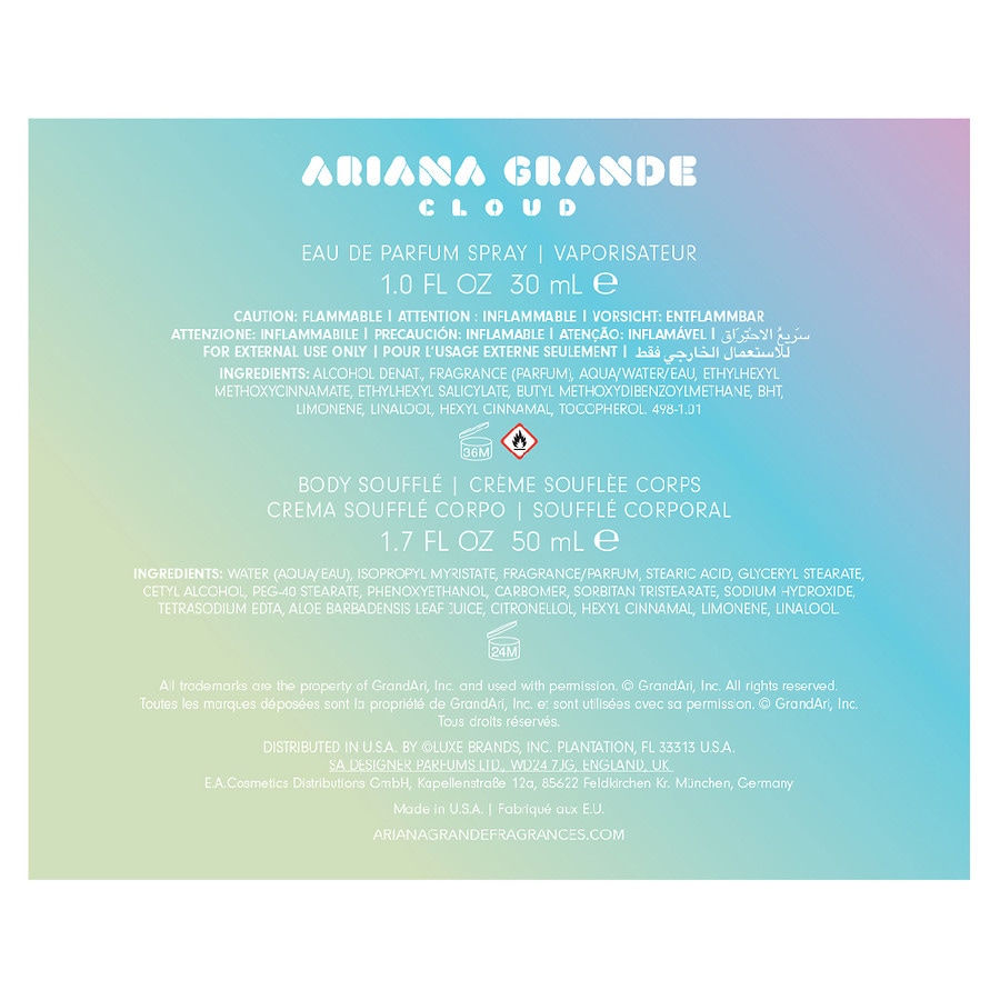 Ariana Grande Cloud Stores Walgreens 2024 favors