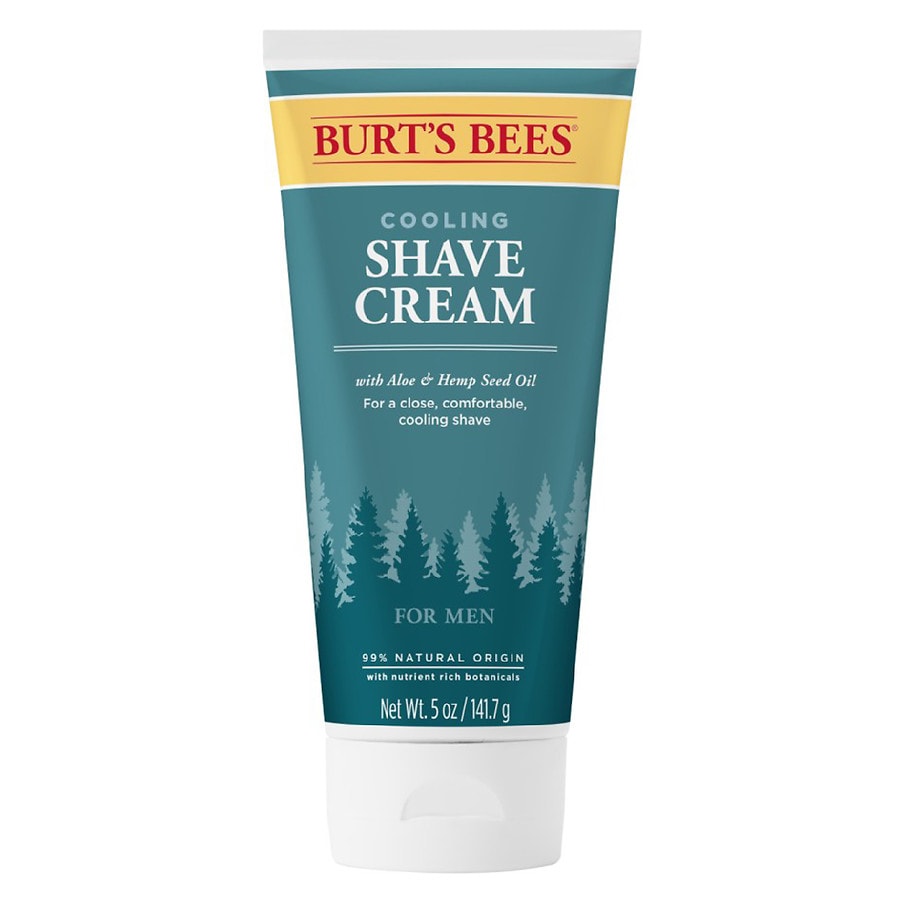 Burt's Bees Cooling Shave Cream for Men with Aloe & Hemp