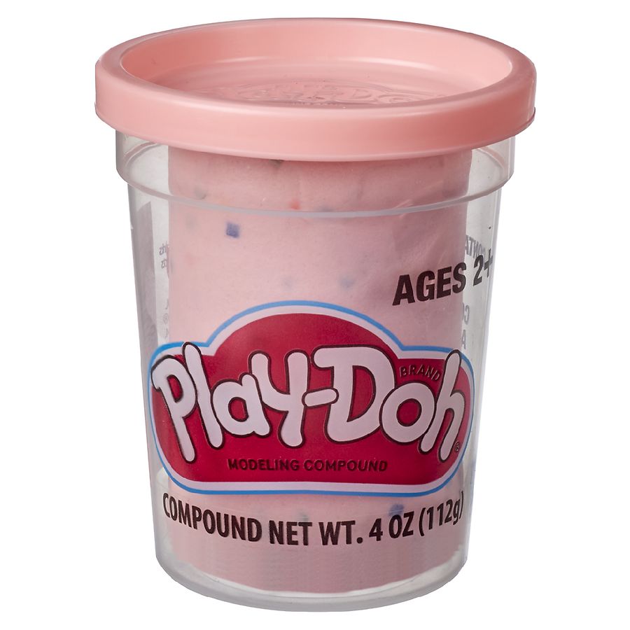 1 Package of Play-Doh Resealable bag with Shape Cutter  You Choose Color 
