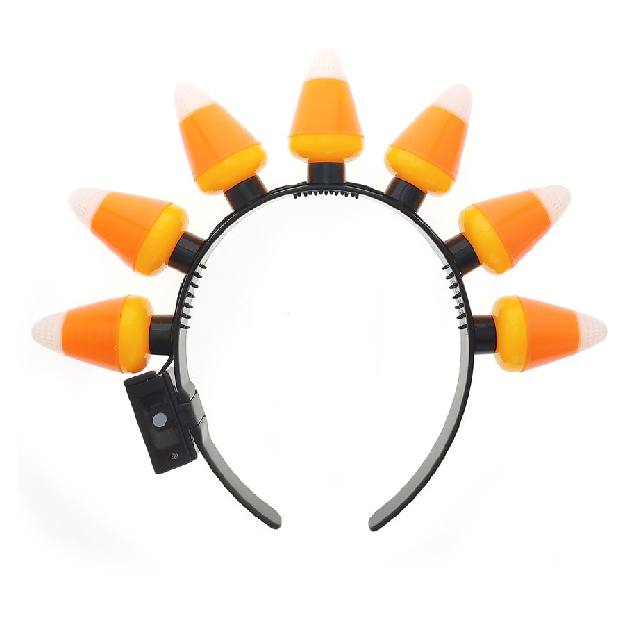 Festive Voice Jumbo Headband Candycorn