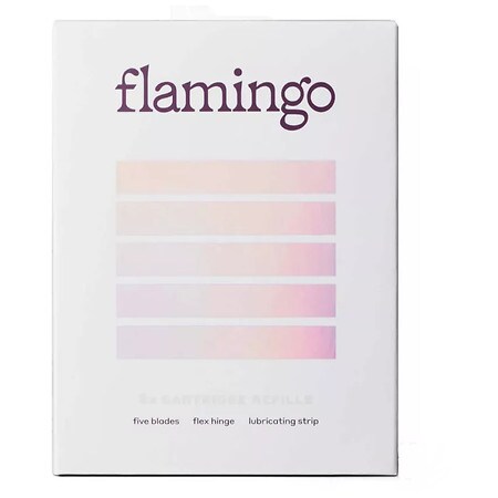 Flamingo Women's Razor Blade Refills - 5-Blade Refill Cartridges