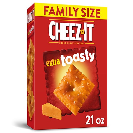 UPC 024100115099 product image for Cheez-It Cheese Crackers Extra Toasty - 21.0 oz | upcitemdb.com