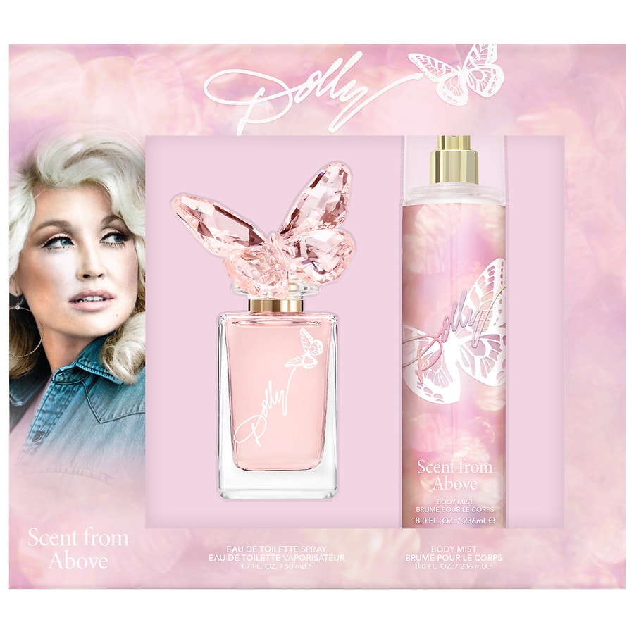 Dolly Parton Scent From Above Gift Set - Eau de Toilette 1.7 fl oz & Body Mist 8 fl oz