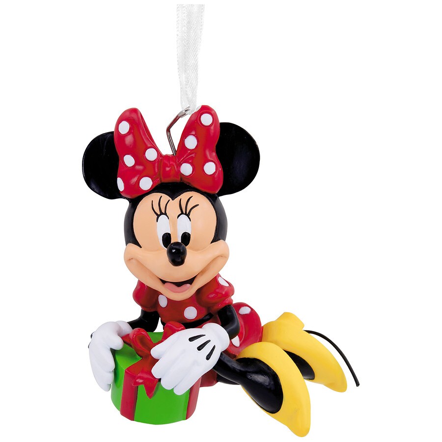 Disney It's All About Minnie Shower Curtain Shower Hooks & Bath Rug Set NIP 
