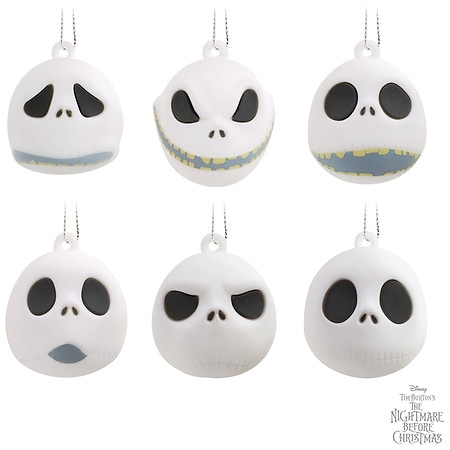 Hallmark Disney The Nightmare Before Christmas Jack Heads Mini Christmas Ornaments Walgreens